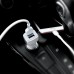 Φορτιστής Αυτοκινήτου Hoco Z23 Grand Style Dual USB Fast Charging 5V/2.4A 12W και Είσοδο 12/24V Λευκός